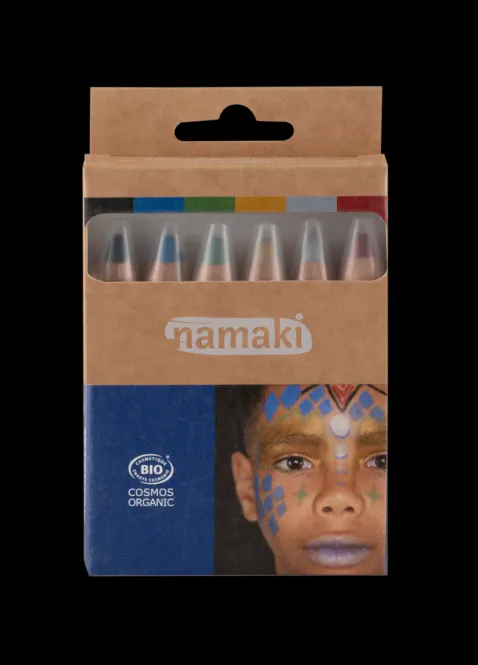 Hovedbilde 6 stk sminkeblyanter Intergalactic World / Namaki