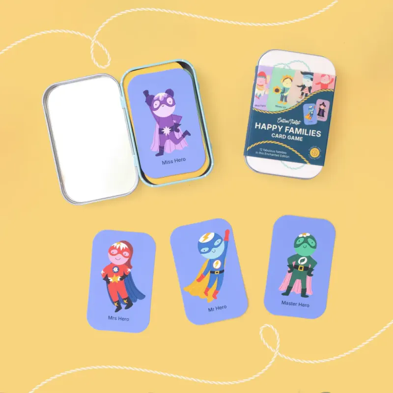 Happy Families Card Game | Cotton Twist | 