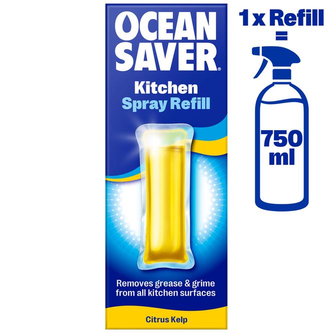 Hovedbilde Kjøkkenspray, Sitrus, Ecodrops refill / Ocean Saver