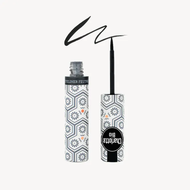 Hovedbilde Økologisk Felt Tip Eyeliner, Black 3ml / Charlotte 