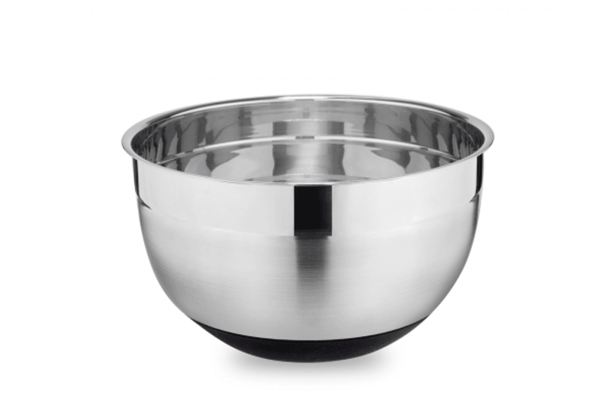 Bakebolle i stål med antiskli -  Ø20cm / Weis