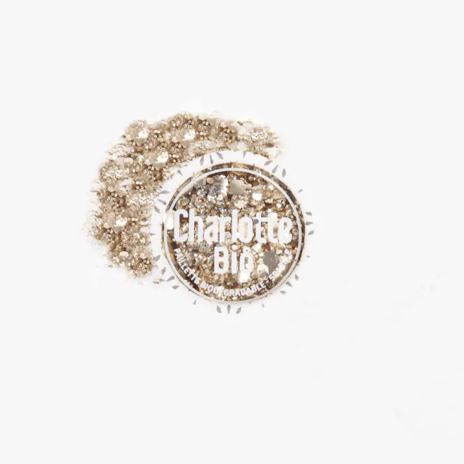 Hovedbilde Bioglitter på boks, Gold 4g / Charlotte Bio 