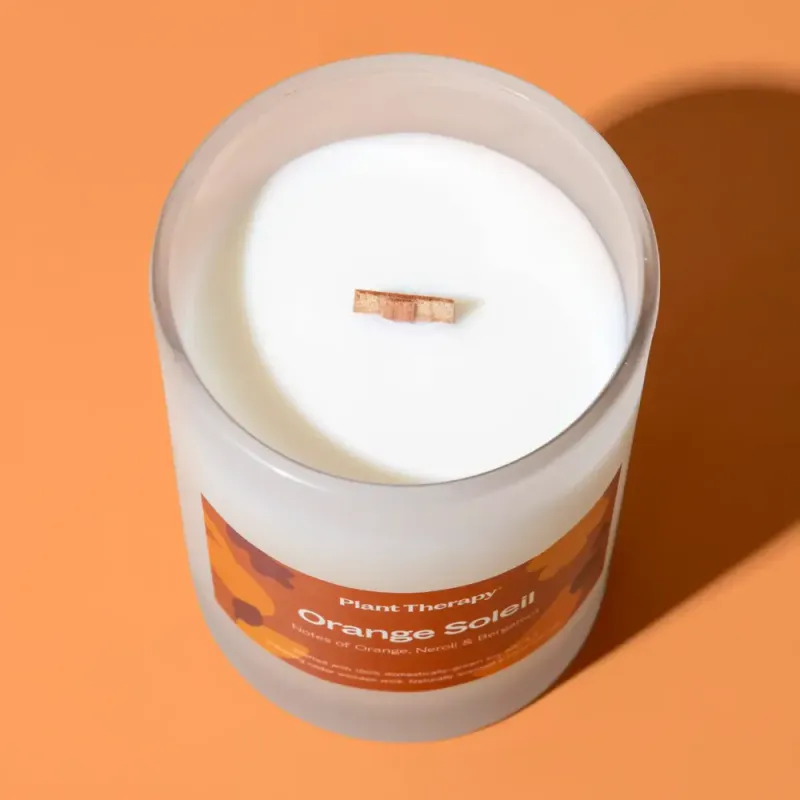 Orange Soleil - naturlig duftlys / Plant Therapy