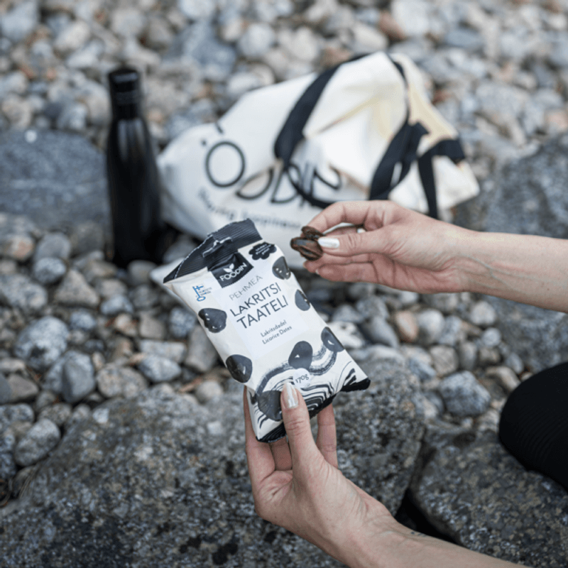 Dadler med lakris 170g / FOODIN