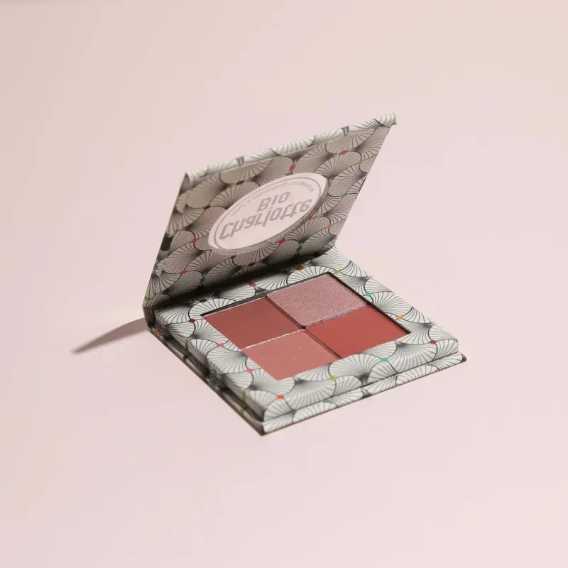 Økologisk øyenskygge, Girly 4 x 1.4g / Charlotte 