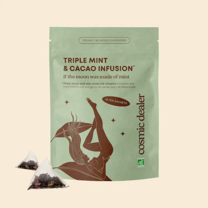Hovedbilde DIGESTION: Triple Mint & Cacao Infusion 12 x 2.2g / Cosmic Dealer