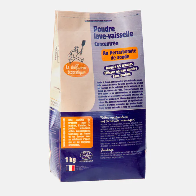 Hovedbilde Oppvaskpulver til maskin 1 kg, La droguerie écopratique