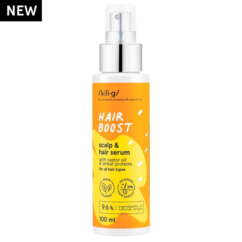 HAIR BOOST scalp & hair serum - all hair types 100ml / kili·g 