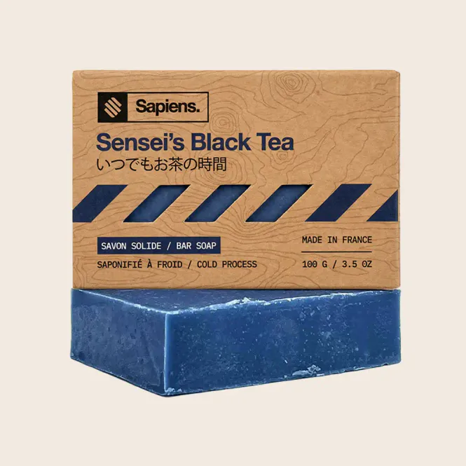 Hovedbilde Organic Bar Soap - Sensei's Black Tea 100g / Sapiens