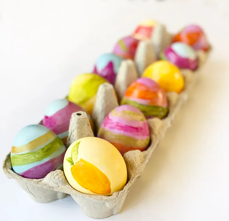 Natural Easter Paint Set - plantebasert maling til egg / Color Kitchen