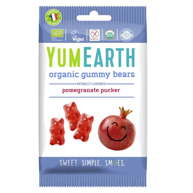 Hovedbilde Organic Gummy Bears 50g / YumEarth