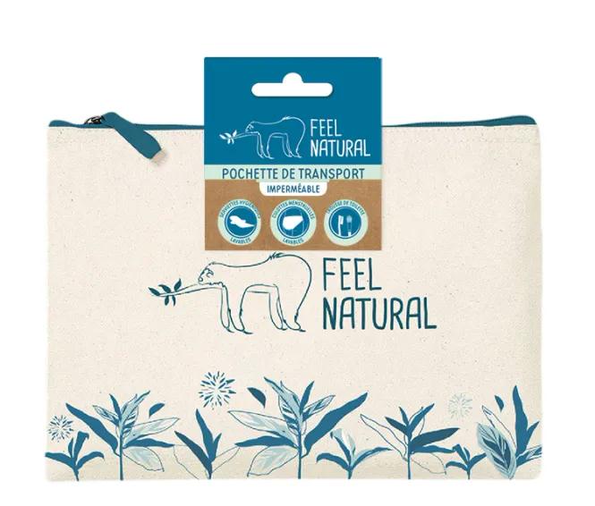 Hovedbilde Våtpose med glidelås / Feel Natural