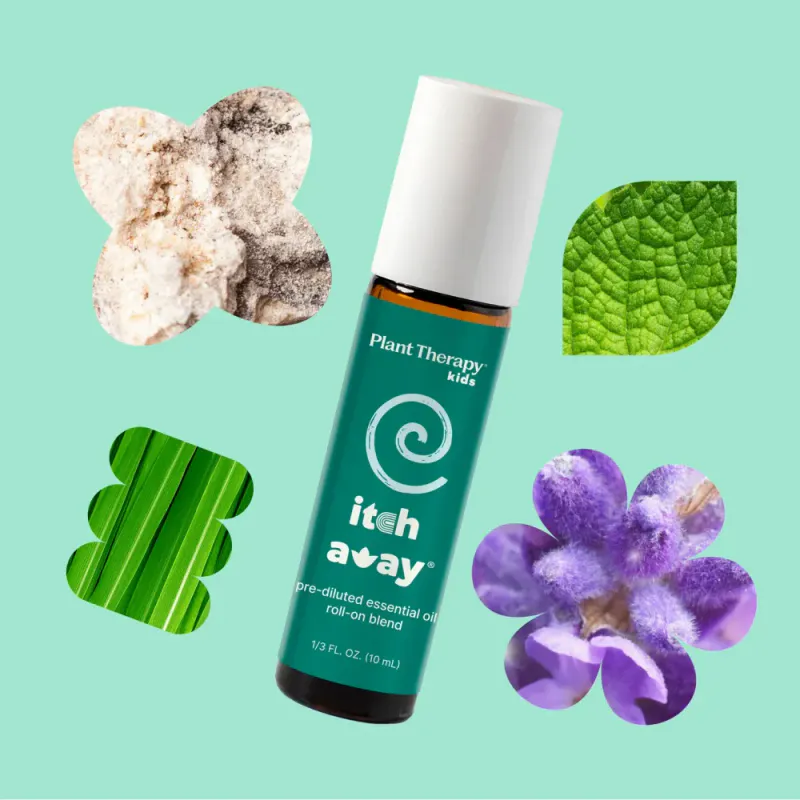 Itch Away roll-on - eterisk oljeblading 10ml / Plant Therapy