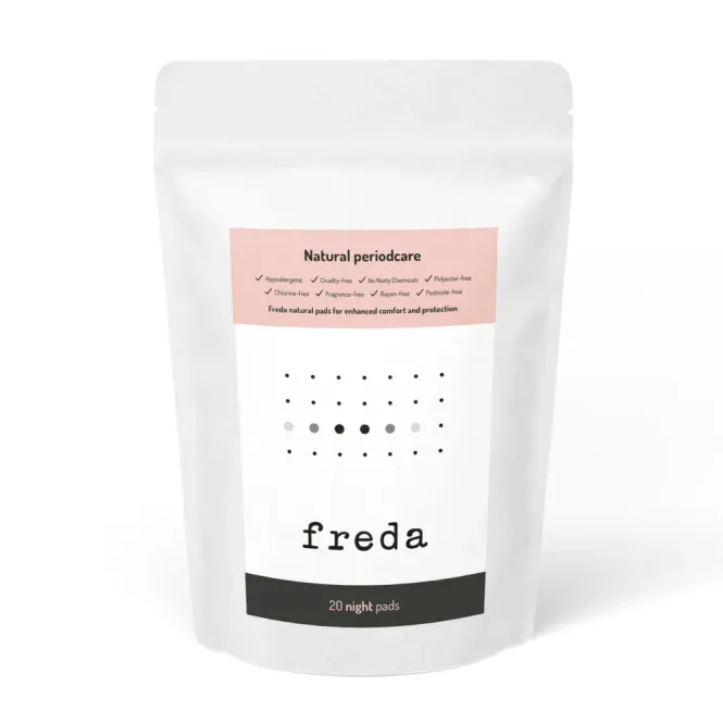 Hovedbilde Night Eco Period Pads 20 stk - Svanemerket / freda
