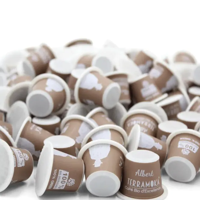 Hovedbilde 1 stk økologisk kaffekapsel til Nespresso, Albert / Terramoka