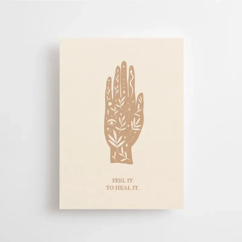 Feel It To Heal It - Mini Card / Anna Cosma