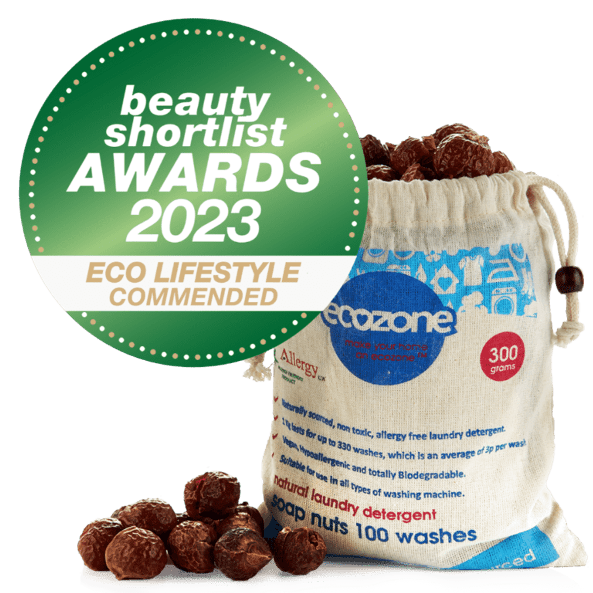 Såpenøtter 300g / ecozone