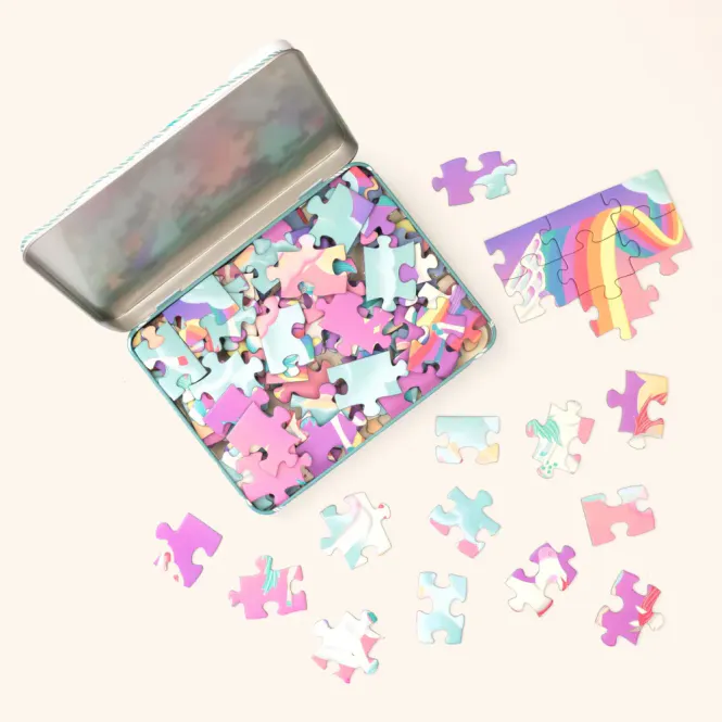 Hovedbilde Unicorn Dreamland Jigsaw Puzzle | 100 Brikker | Cotton Twist