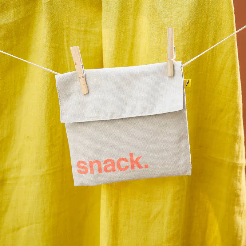 Fluf Bags Flip Snack - Black