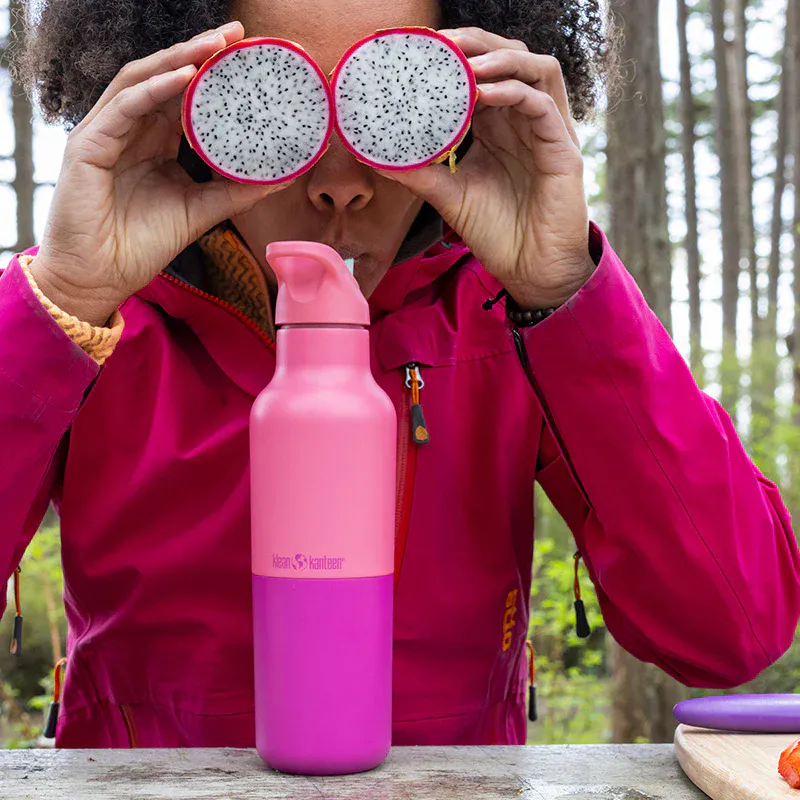 473ml Rise Vacuum Classic Flip Seal, Orchid Kaleidoscope / Klean Kanteen