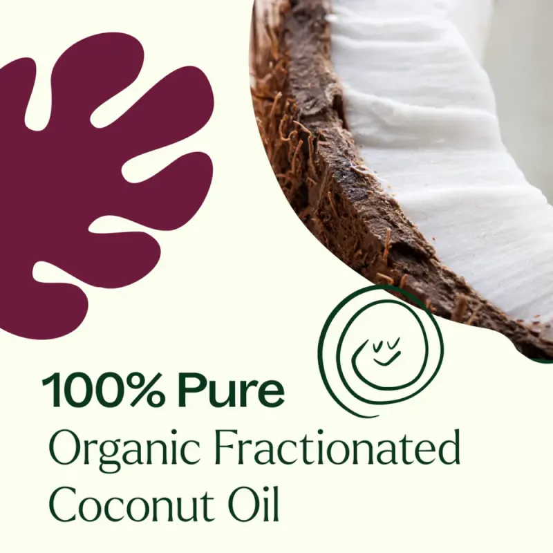 Økologisk fraksjonert kokosolje 473ml / Plant Therapy