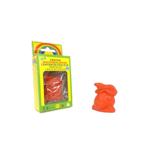 Hovedbilde Oransje voksfarge, økologisk - påskehare / ÖkoNORM