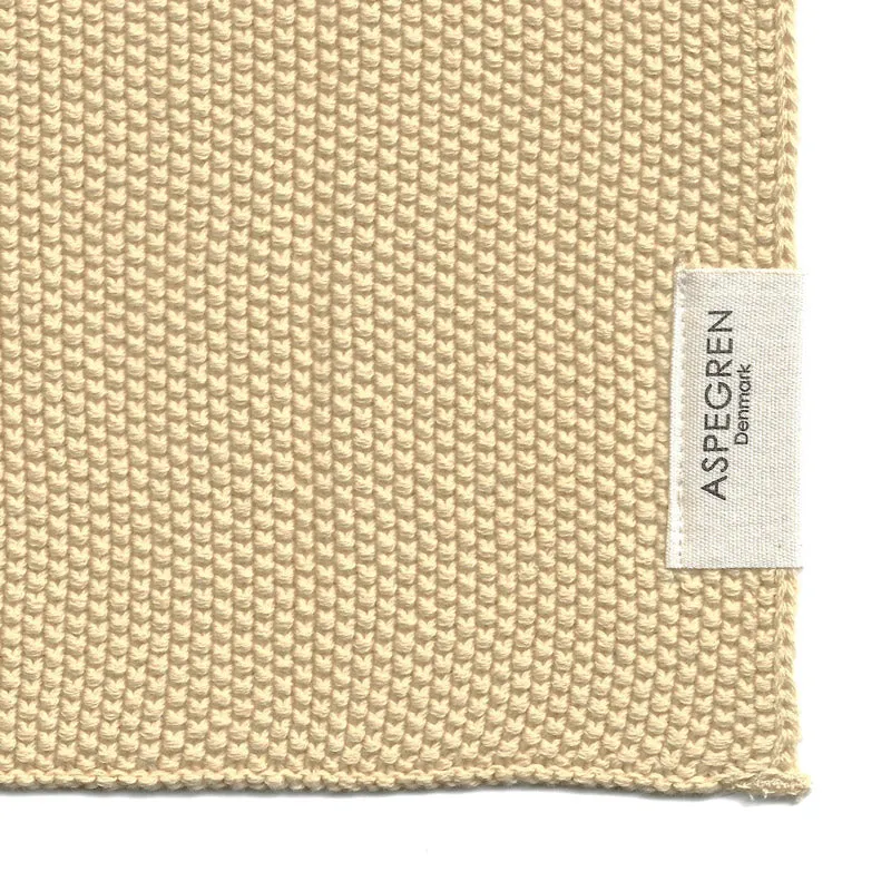 2pk kjøkkenklut i økologisk bomull, Golden / Aspegren Denmark