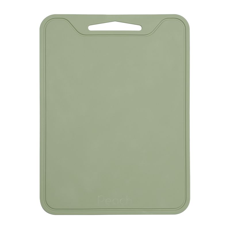 Skjærebrett i silikon, Desert Sage / Peach