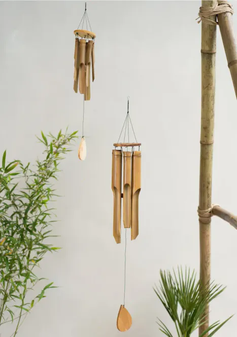 Hovedbilde Vindspill, Bambus / Namaste Fair Trade