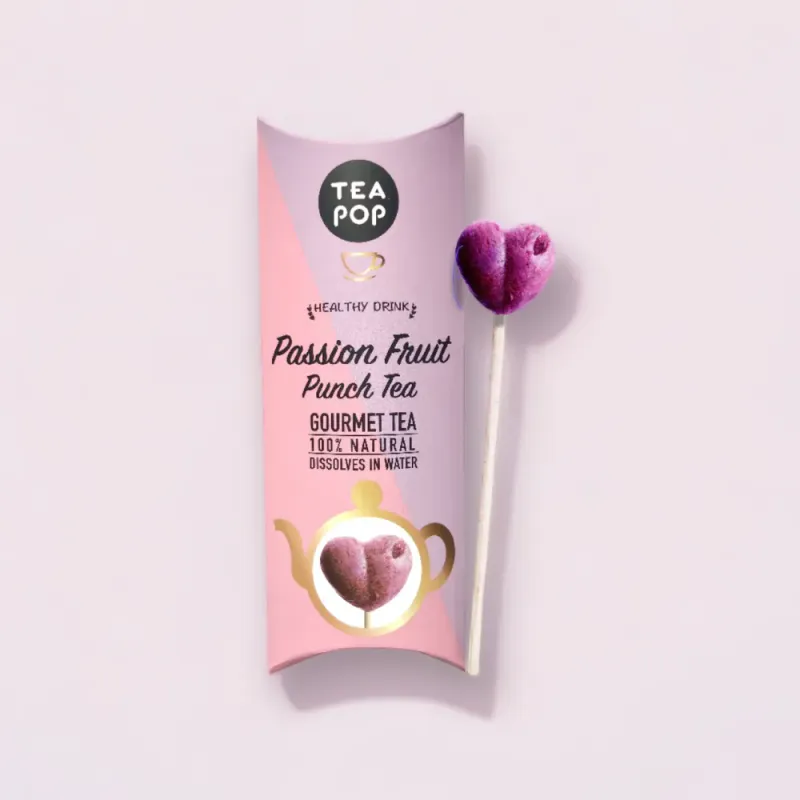 Passion Fruit Punch Tea On-A-Stick / Tea Pop