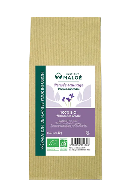 Hovedbilde Økologisk stemorsblomst 40g / Institut Maloe