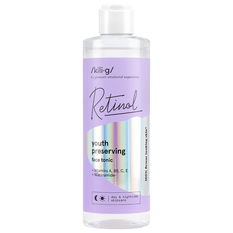 RETINOL youth preserving face tonic 250ml / kili·g 
