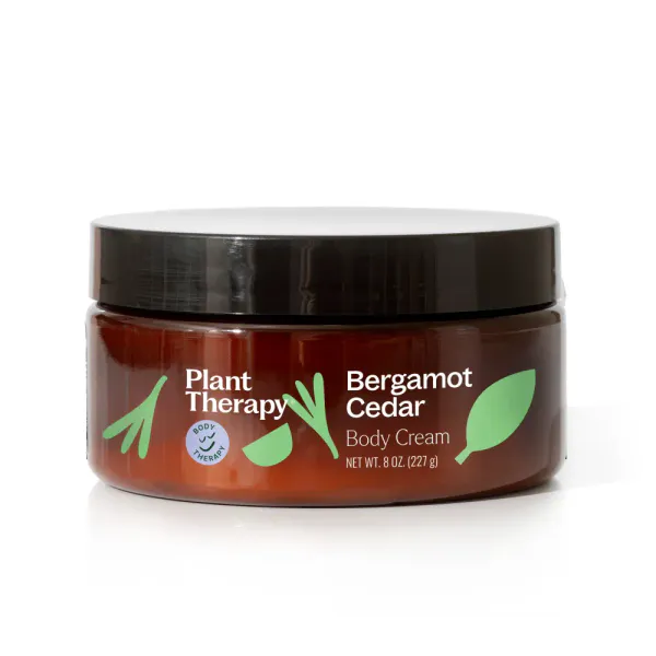 Hovedbilde Bergamot Cedar Body Cream 227g / Plant Therapy