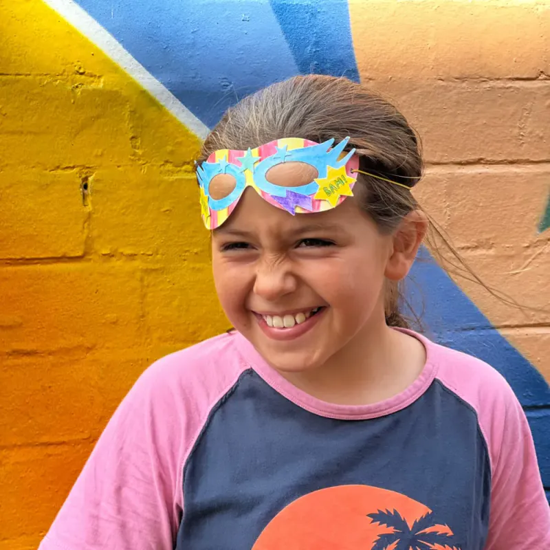 Superhero Mask / Cotton Twist