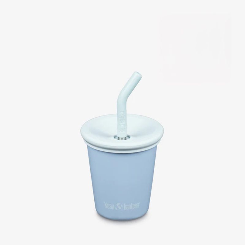 Kid Cup Straw Lid 296 ml, Clear Sky / Klean Kanteen
