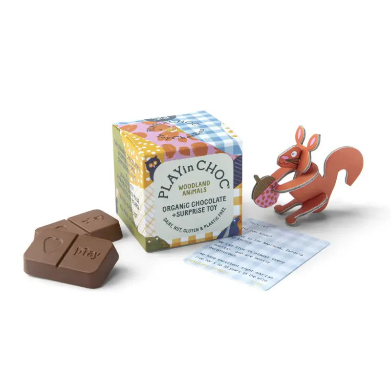 Toychoc Box® - Woodland Animals / PLAYin CHOC 