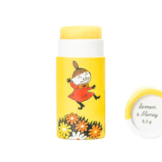 Hovedbilde Økologisk leppepomade, Lemon & Honey 8.5g / Moomin By G&L