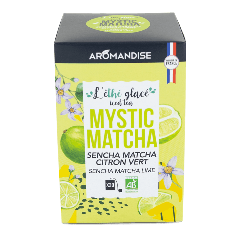 Iced Tea Bags Sencha Matcha Lime x 20 / Aromandise
