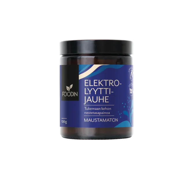 Hovedbilde Electrolyte Powder - uten smak 120g / FOODIN