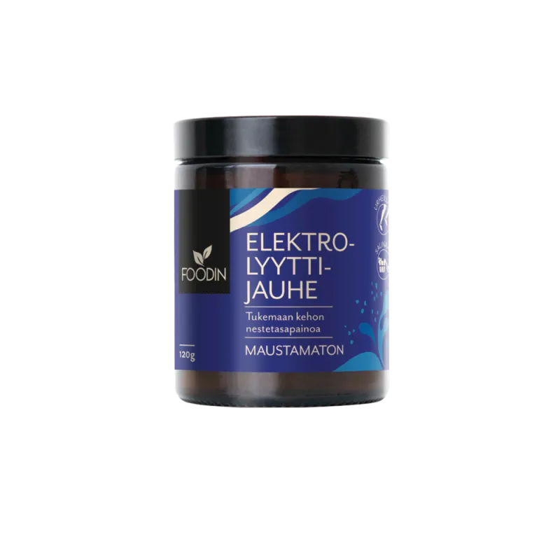 Electrolyte Powder - uten smak 120g / FOODIN